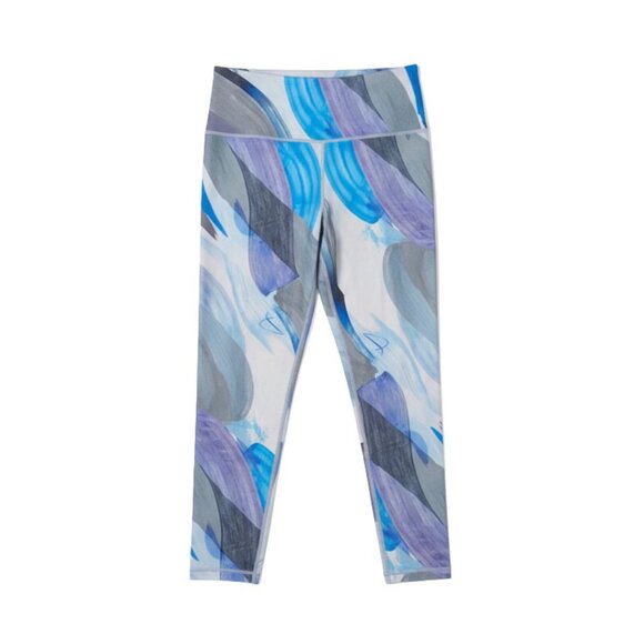 Athleta Women's Elation 7/8 Tight NWT Size Medium Color Vibrance Snowfall Blue - Picture 3 of 9